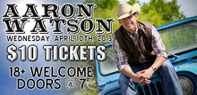 Aaron Watson Announces 2017 Tour Dates In Support Of Highly ...