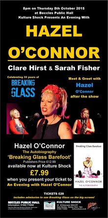 Hazel O Connor Tickets Tour Dates Concerts Songkick