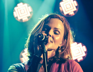 Belinda Carlisle performing live in 2025