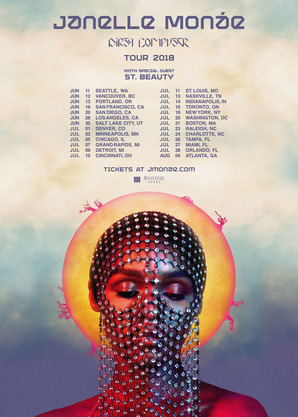 Janelle Monáe Tour Announcements 2022 & 2023, Notifications, Dates