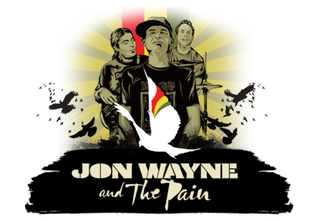 Poster: Jon Wayne and The Pain at JazzBones, Feb 3, 2016