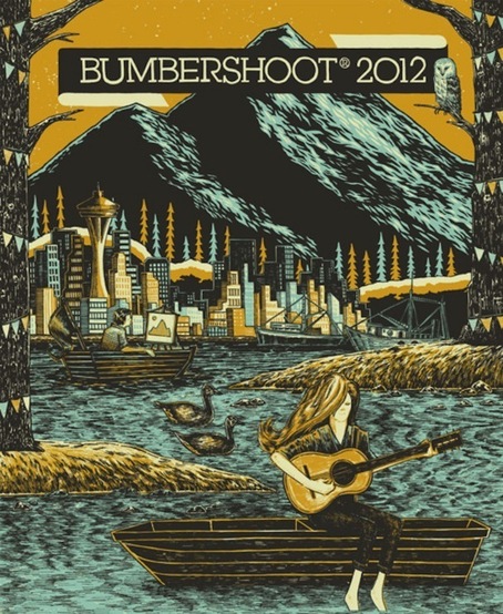 Poster: Unnatural Helpers at Seattle Center, Sep 1, 2012