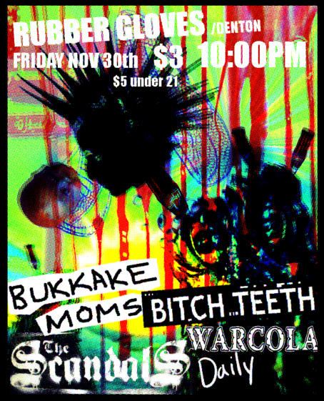Poster: Bad Times at Macaroni Island, Jan 7, 2013