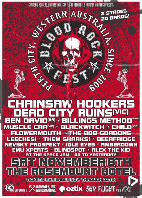 Poster: Idle Eyes at Rosemount Hotel, Nov 8, 2014
