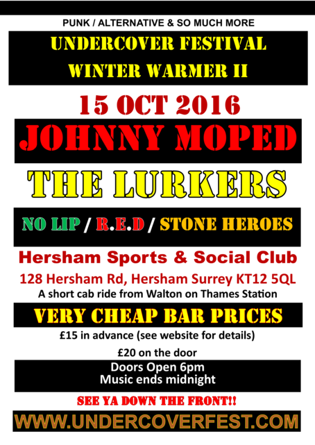 Johnny Moped Brighton Tickets Prince Albert 21 Sep 2024 Songkick