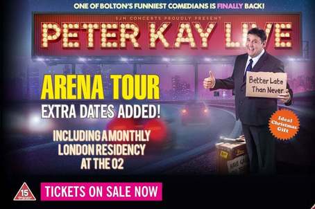 Peter Kay Live  first direct arena