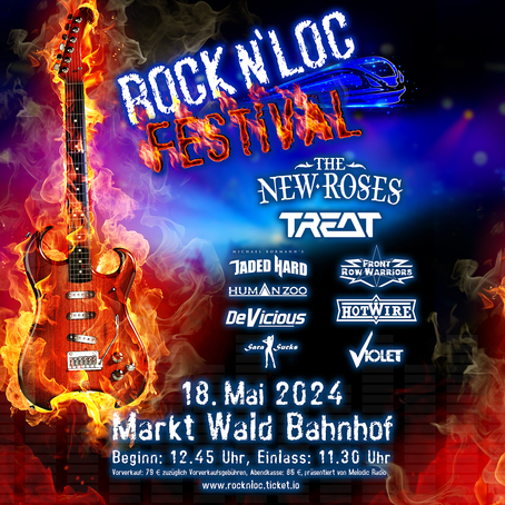 Rock N Loc Festival 2024 Markt Wald Line Up Tickets und Termine