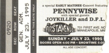Pennywise Concert Tickets - 2026 Tour Dates