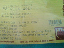 Patrick Wolf Concert Tickets - 2026 Tour Dates
