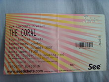The Coral Concert Tickets - 2026 Tour Dates