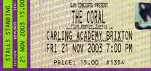 The Coral Concert Tickets - 2026 Tour Dates