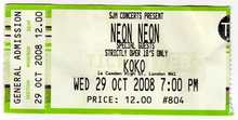 Neon Neon Concert Tickets - 2026 Tour Dates