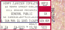 General Public Concert Tickets - 2026 Tour Dates.