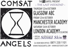 Comsat Angels Concert Tickets - 2026 Tour Dates