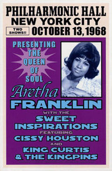 did aretha franklin tour australia