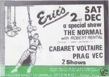 Cabaret Voltaire Concert Tickets - 2026 Tour Dates