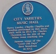 City Varieties Music Hall, Leeds