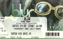 Blur Concert Tickets - 2026 Tour Dates