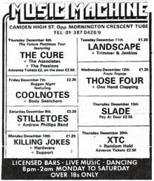 Killing Joke Concert Tickets - 2026 Tour Dates