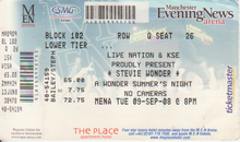 stevie wonder tour schedule