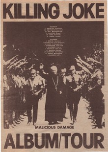Killing Joke Concert Tickets - 2026 Tour Dates