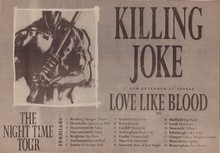 Killing Joke Concert Tickets - 2026 Tour Dates