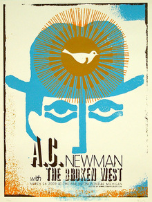 A.C. Newman live.