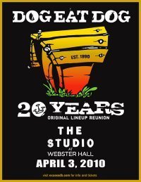 Dog Eat Dog Concert Tickets - 2026 Tour Dates