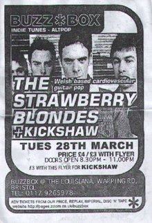 Strawberry Blondes Concert Tickets - 2026 Tour Dates.