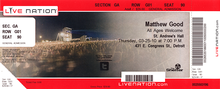 Matthew Good Concert Tickets - 2026 Tour Dates