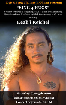 Keali'i Reichel Tour Announcements 2023 & 2024, Notifications