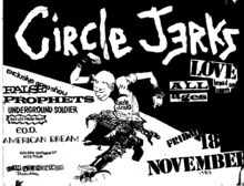 The Circle Jerks Tickets, Tour Dates & Concerts 2025 & 2024 – Songkick