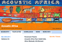 Habib Koité Concert Tickets - 2026 Tour Dates.