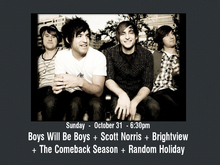 Boys Will Be Boys Concert Tickets - 2026 Tour Dates