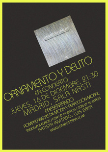 Ornamento y Delito Concert Tickets - 2026 Tour Dates