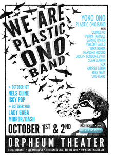 The Plastic Ono Band Concert Tickets - 2026 Tour Dates
