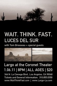 Largo at the Coronet Los Angeles (LA), Tickets for Concerts & Music