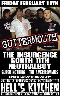 Guttermouth Concert Tickets - 2026 Tour Dates
