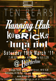 Ten Bears Concert Tickets - 2026 Tour Dates