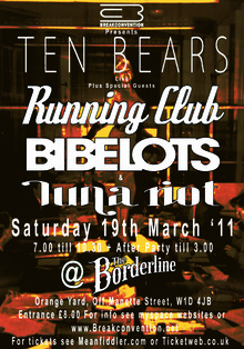Ten Bears Concert Tickets - 2026 Tour Dates