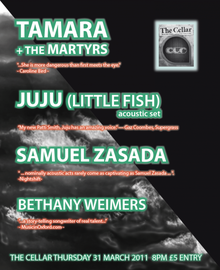 Tamara and the Martyrs Concert Tickets - 2026 Tour Dates