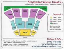 Kingswood Music Theatre, Vaughan