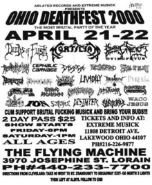 TS – DEEDS OF FLESH – Trading Pieces – Milwaukee Metalfest 2023