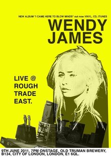 wendy james posters tour songkick