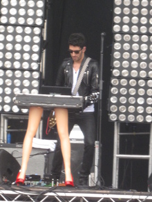 Chromeo live.