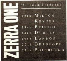 Zerra 1 Concert Tickets - 2026 Tour Dates