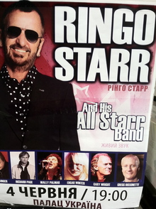Ringo Starr & His All Starr Band live.