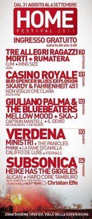 Subsonica tickets and upcoming events