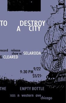 To Destroy a City Concert Tickets - 2026 Tour Dates