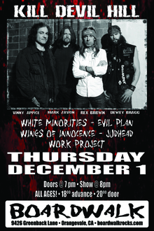 Kill Devil Hill Concert Tickets - 2026 Tour Dates.